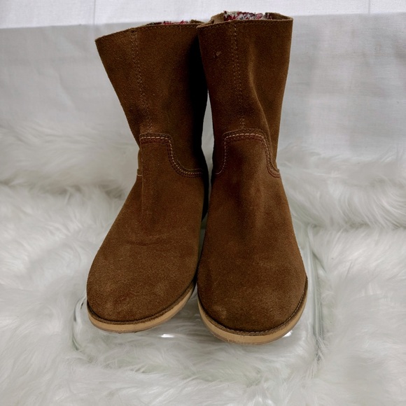 Reef leather Women’s ankle booties brown suede size 6.5 - Picture 5 of 10